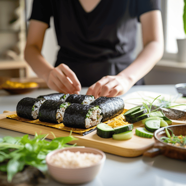 Alternatives for Sesame Oil in Kimbap 2