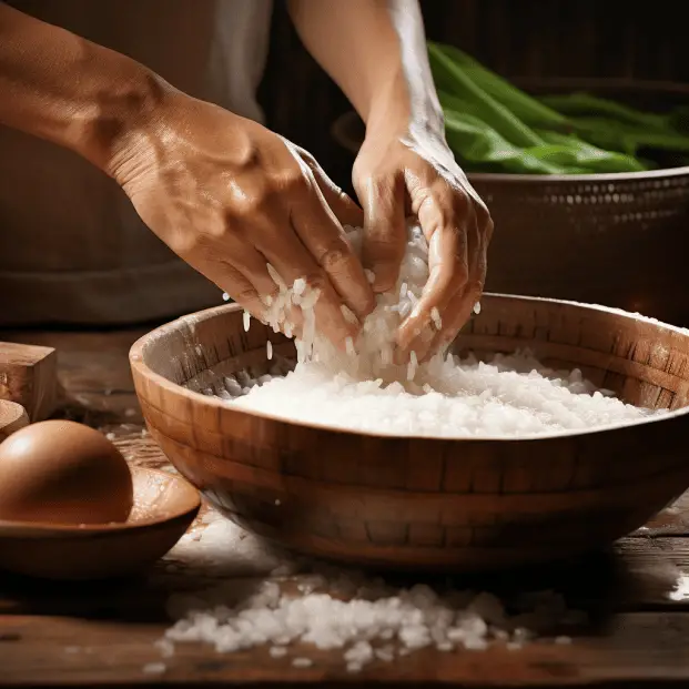 Do Asians soak rice before cooking