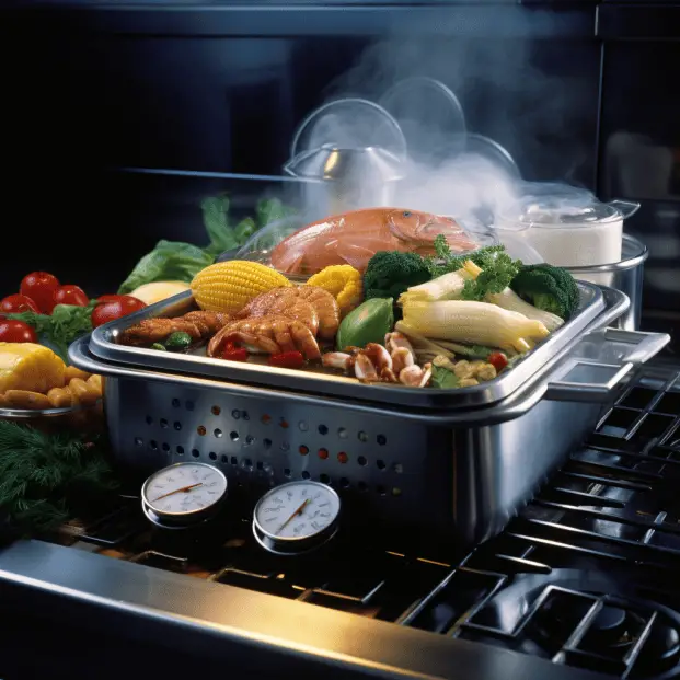 Does steaming food get rid of bacteria