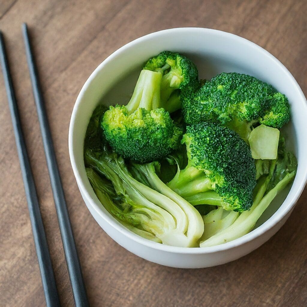 what chinese food is low sodium? bok choy