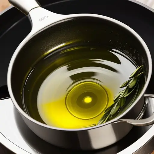 Can I steam with olive oil ?
