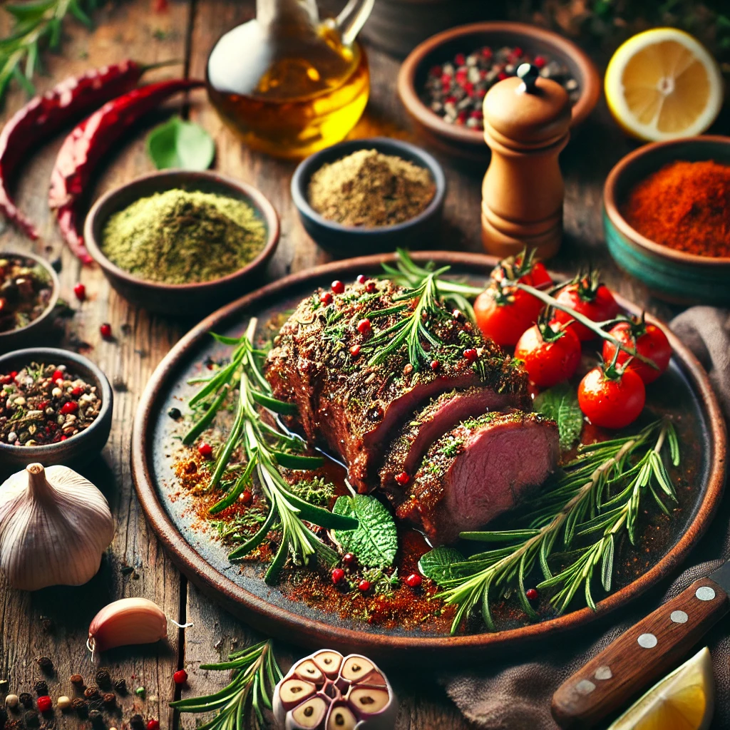 what spices and herbs go with lamb