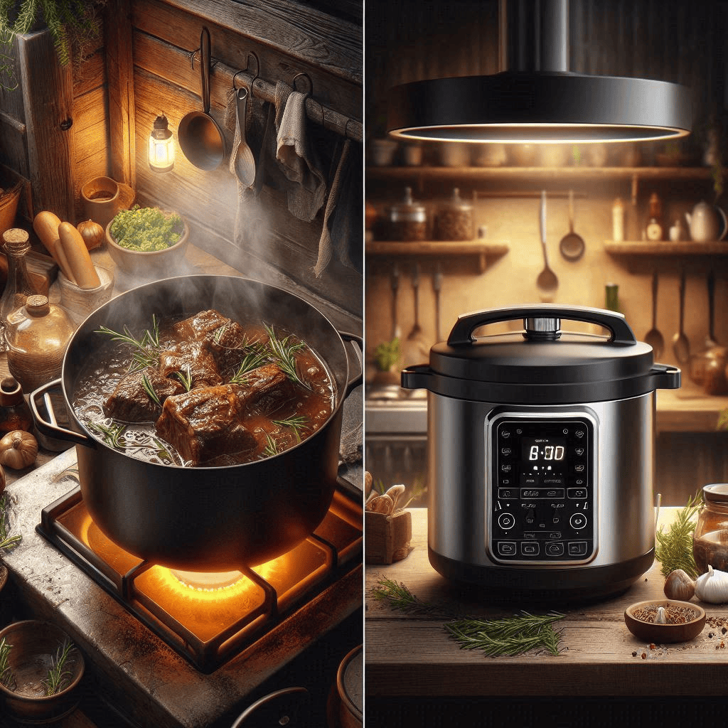 braising vs pressure cooking